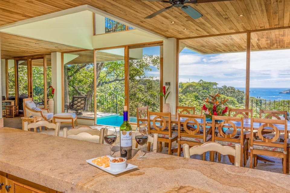Dining with breathtaking view