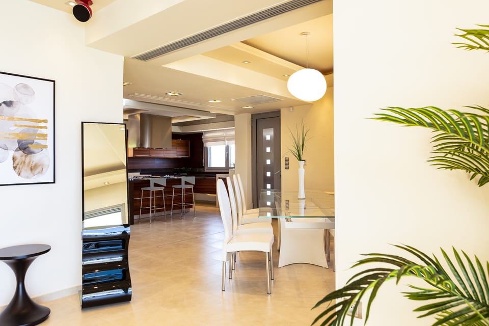 Open plan living space!