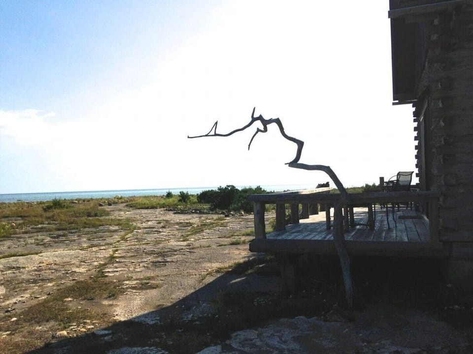 view from deck