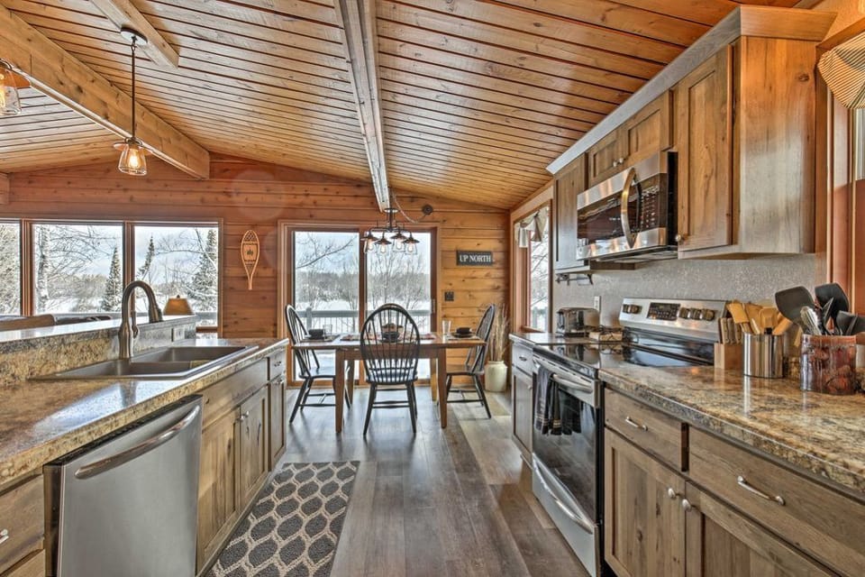 View as you walk into the Kitchen from the front hall