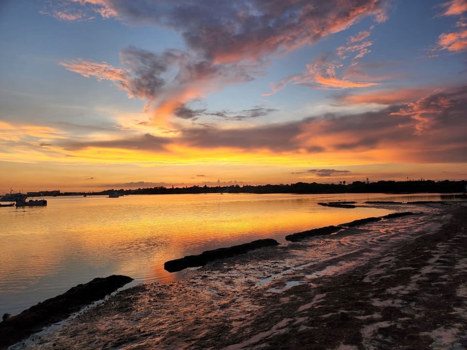 Enjoy the evening sunset