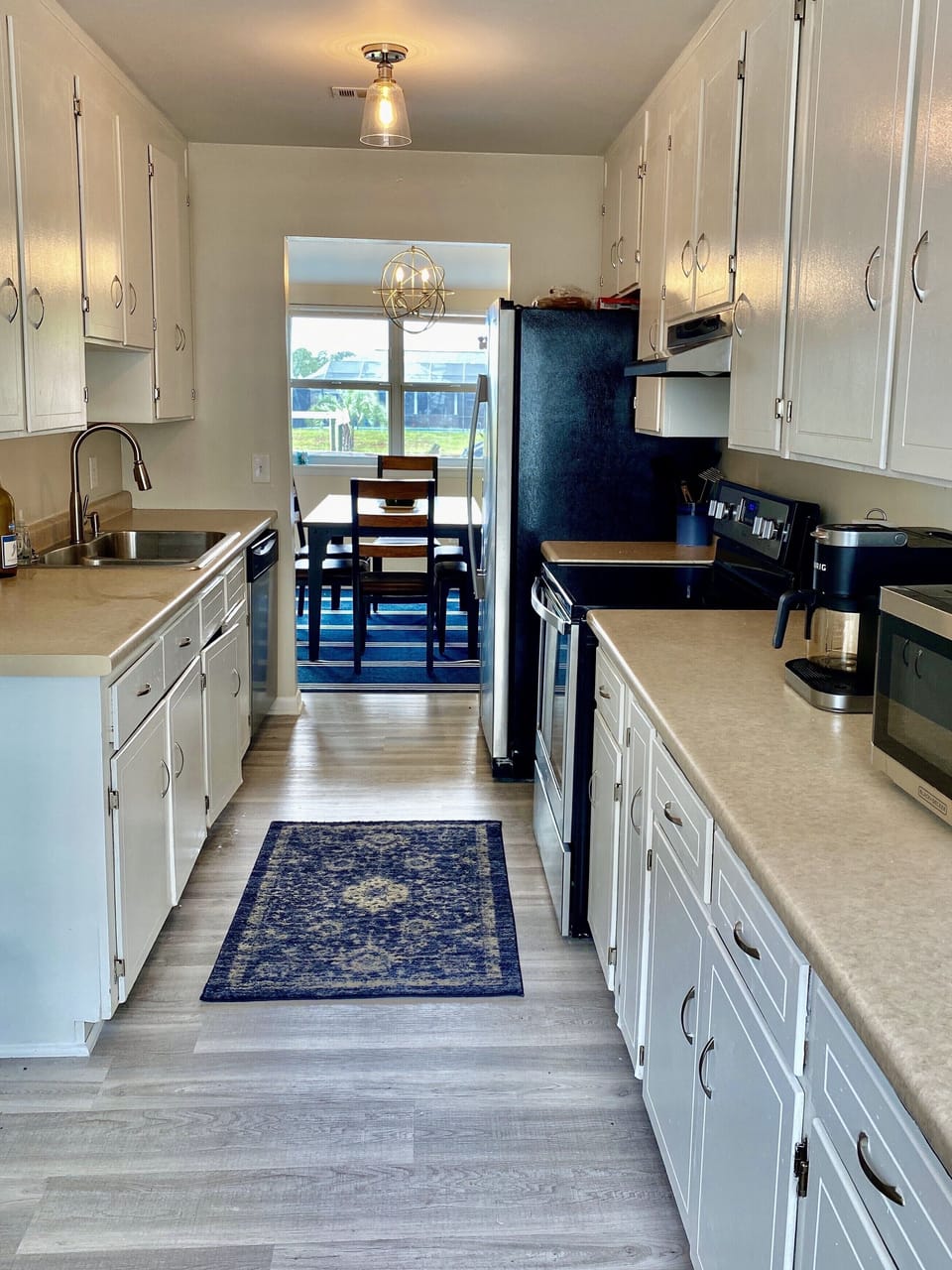 kitchen view toward back