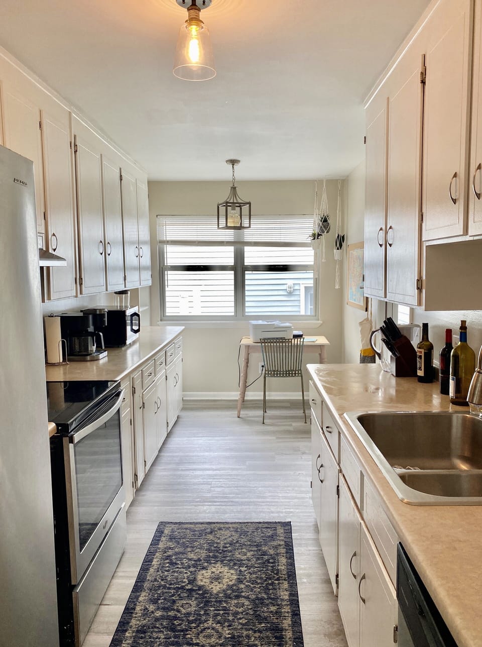 kitchen view toward front