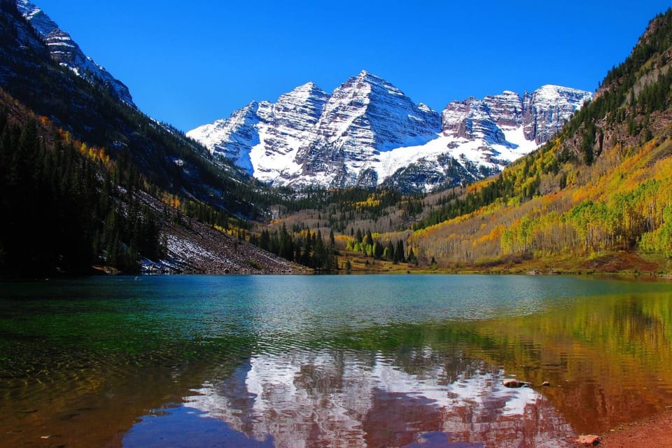 The spectacular Maroon Bells