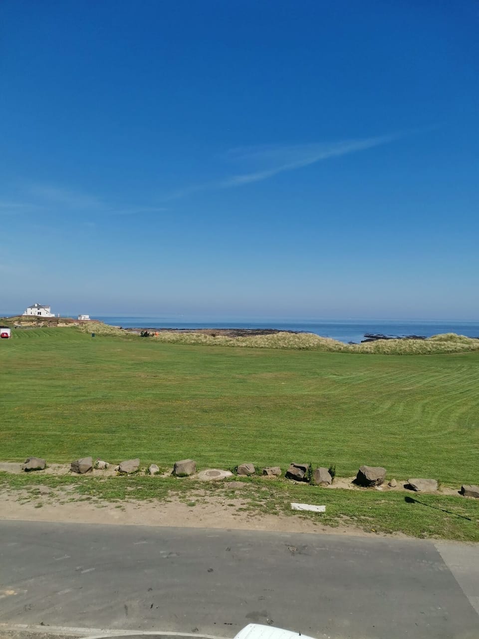 Outlook from the front of the house