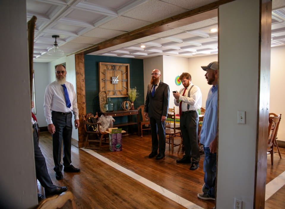 Main floor corridor/dining hall 