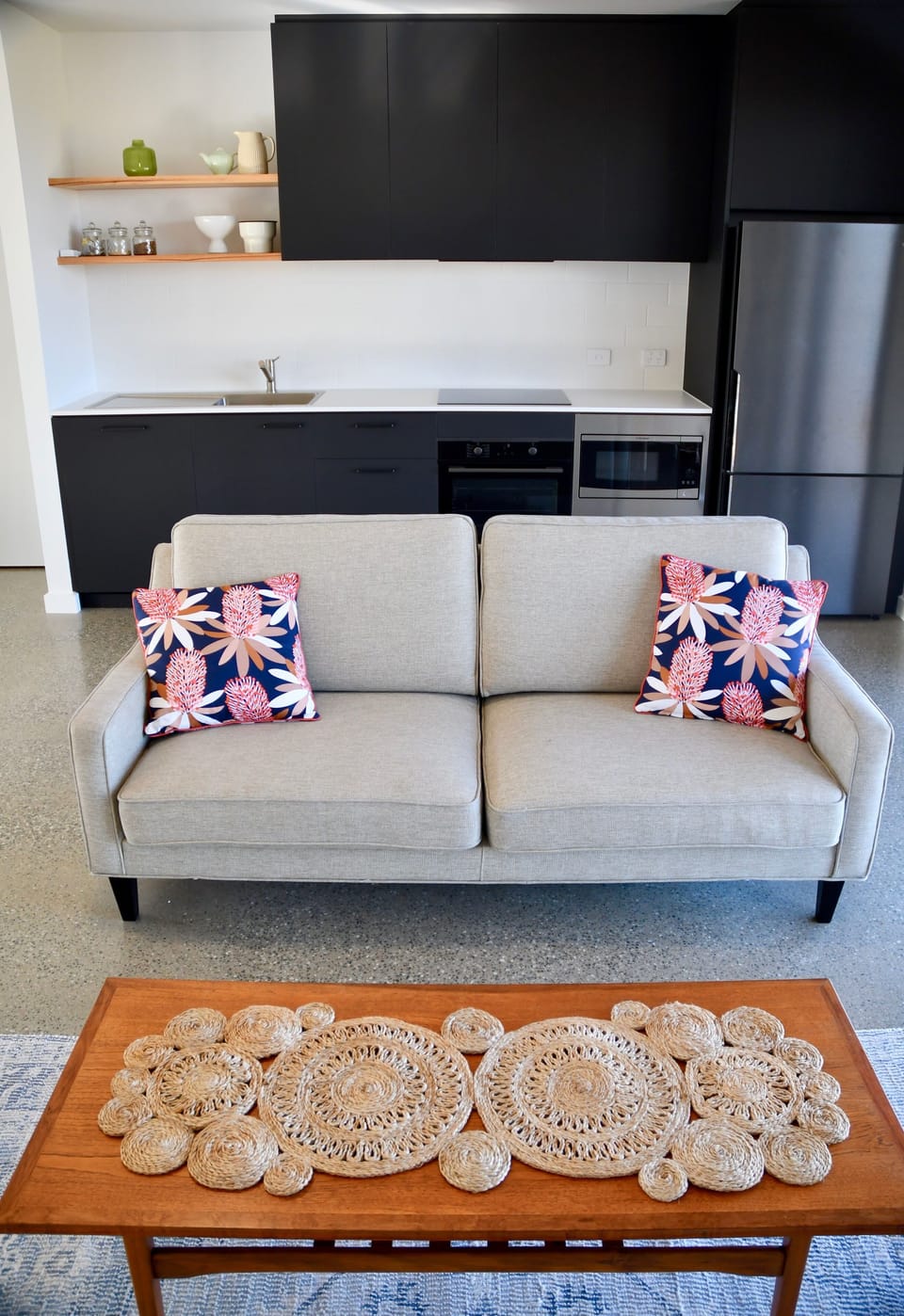 Lower Kitchen & Living
