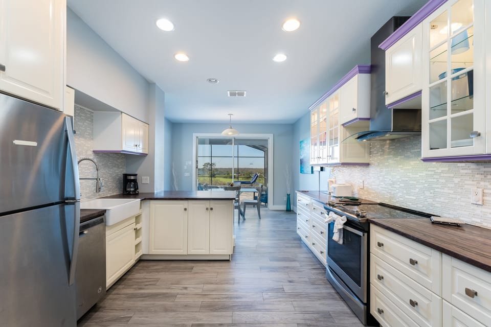 Fully equipped kitchen