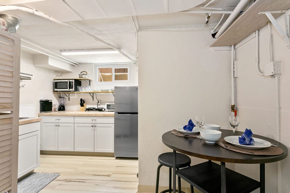 Bistro dining table for 2-4 people.