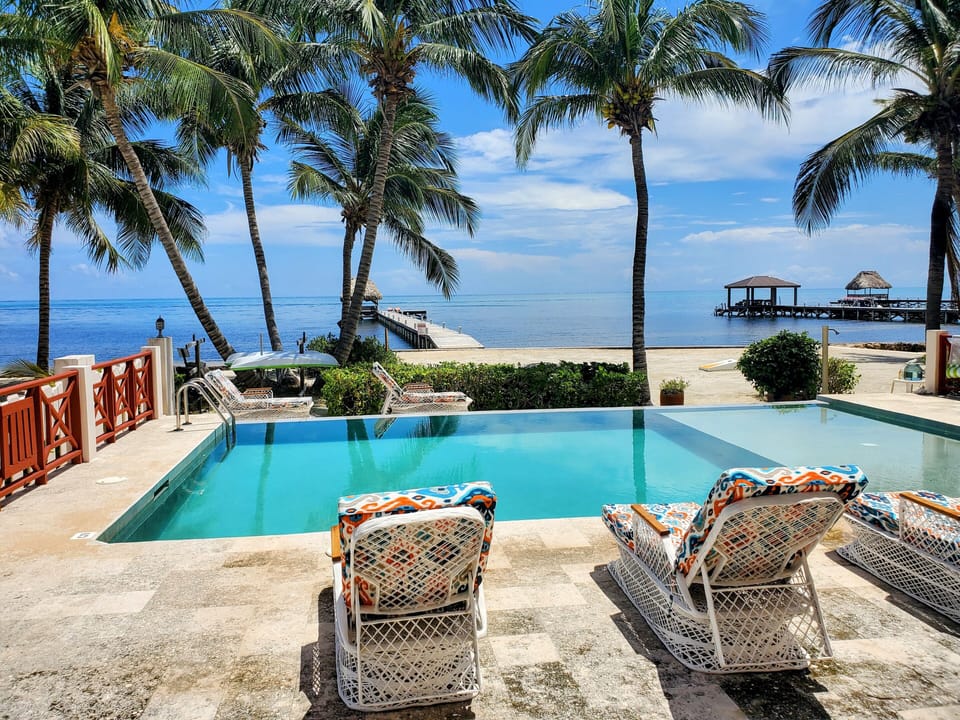 Large Infinity Pool for a refreshing dip