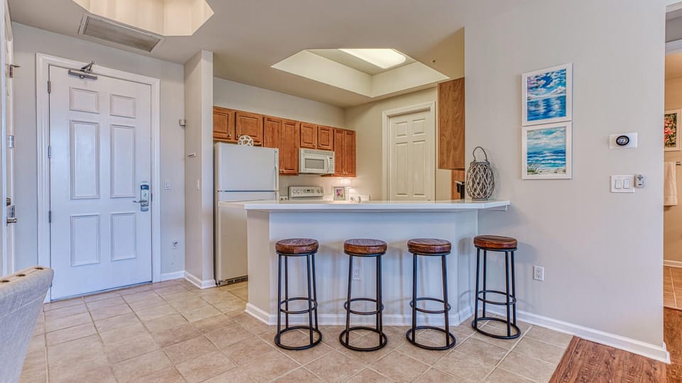 The Cook Can Be Accessable With This Open Space