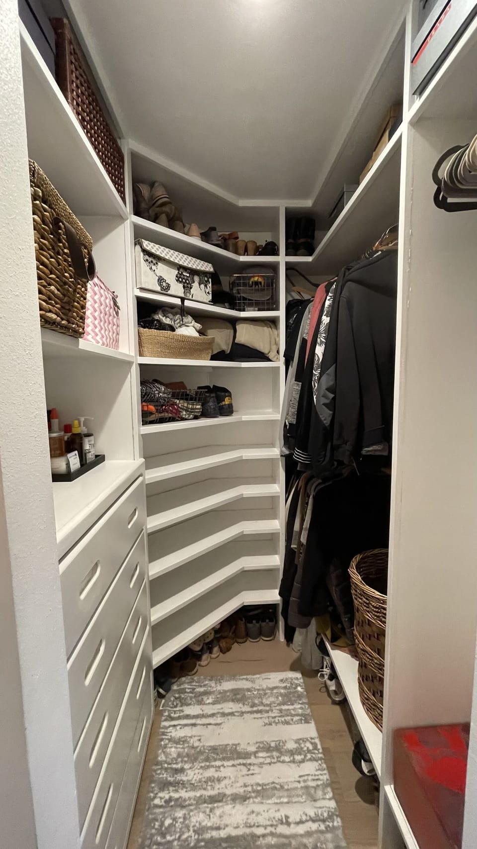 Master closet