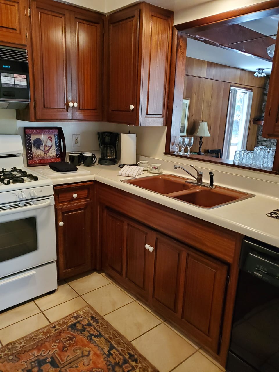 Kitchen with  Dishes , Pots and Pans ETC