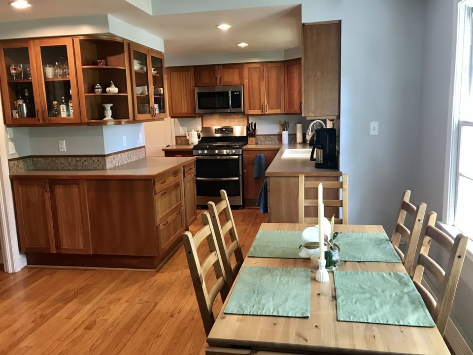 Kitchen and dining area