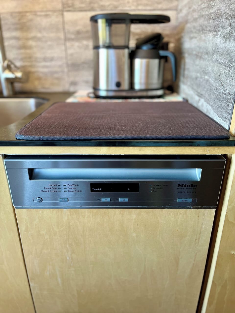 Mini Miele Dishwasher & Coffee Maker