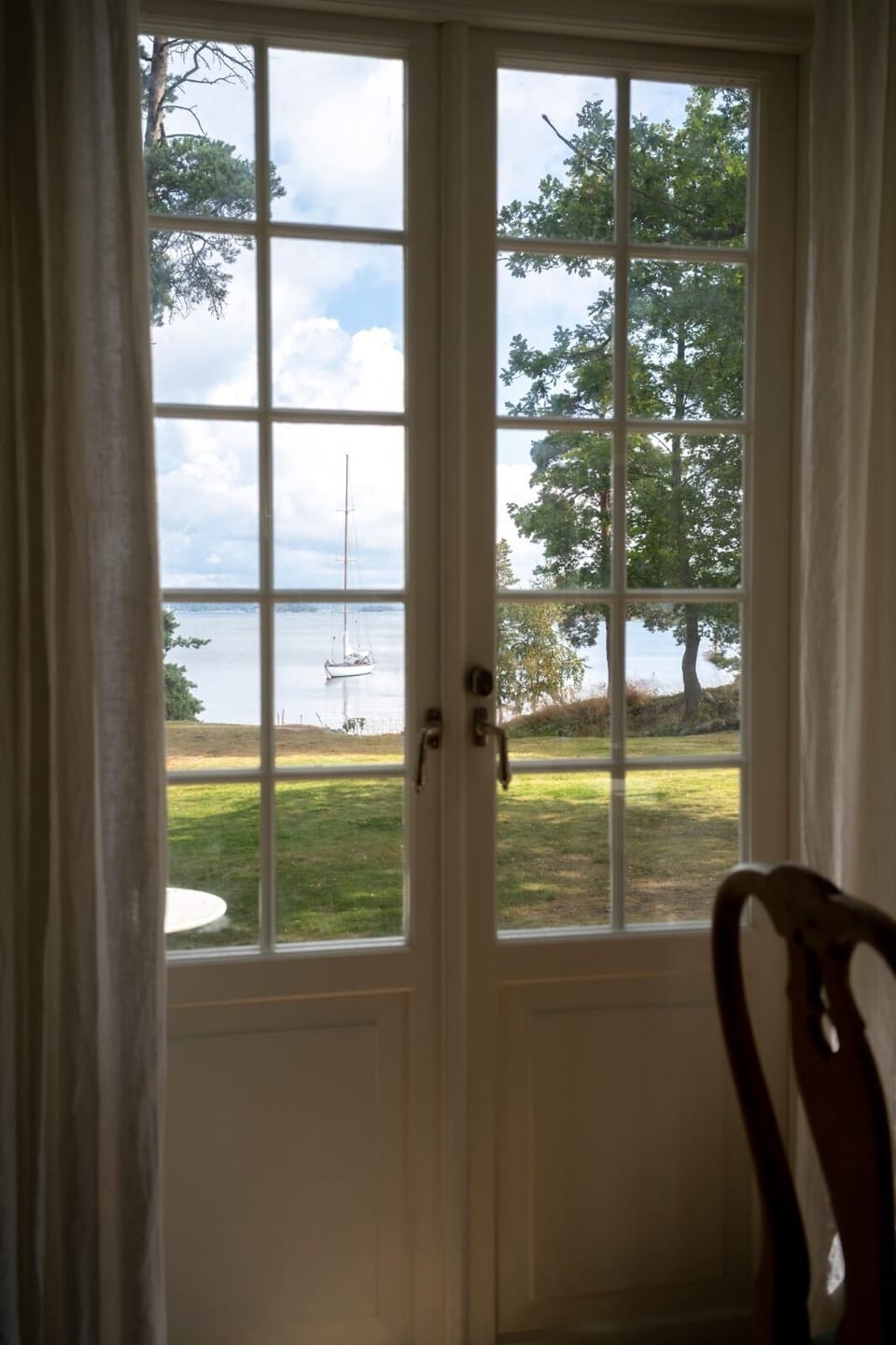 Seaview from the kitchen.