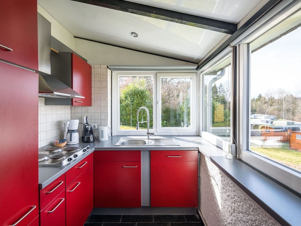 Cabinetry, Property, Countertop, Sink, Building, Kitchen, Tap, Architecture, Interior Design, Floor