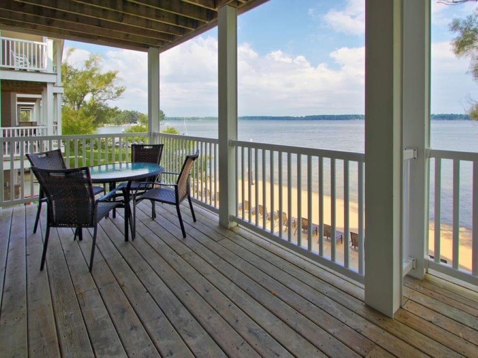 Balcony Overlooking Lake Cadillac