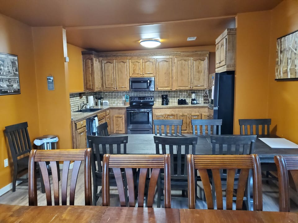 Kitchen and Dining Room - Seating for 16.  