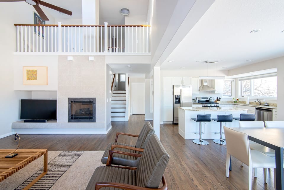 Open floorplan on main floor