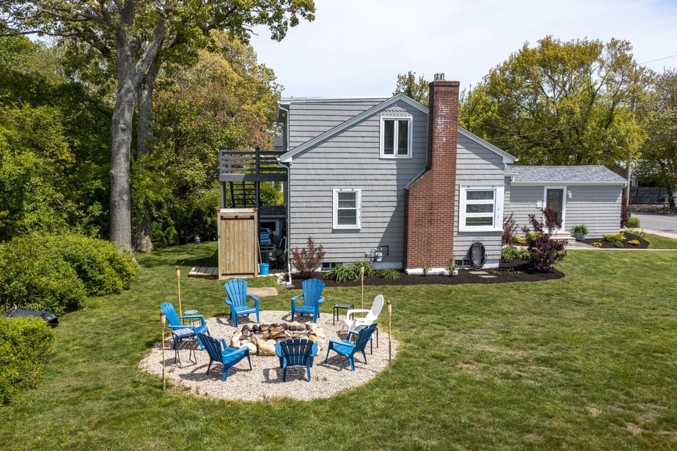 wood fire pit