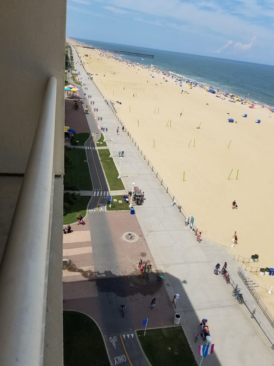 View from balcony