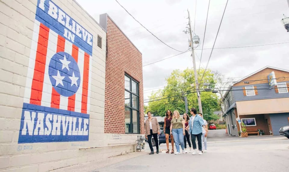 "I Believe In Nashville" Sign in 12 South