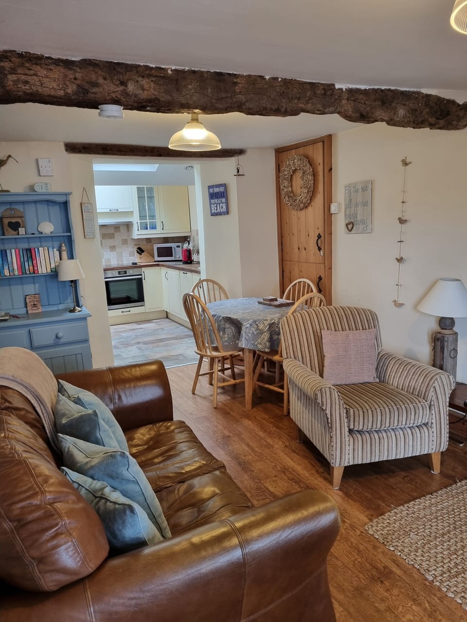 Lounge ,dining and Kitchen in the background.