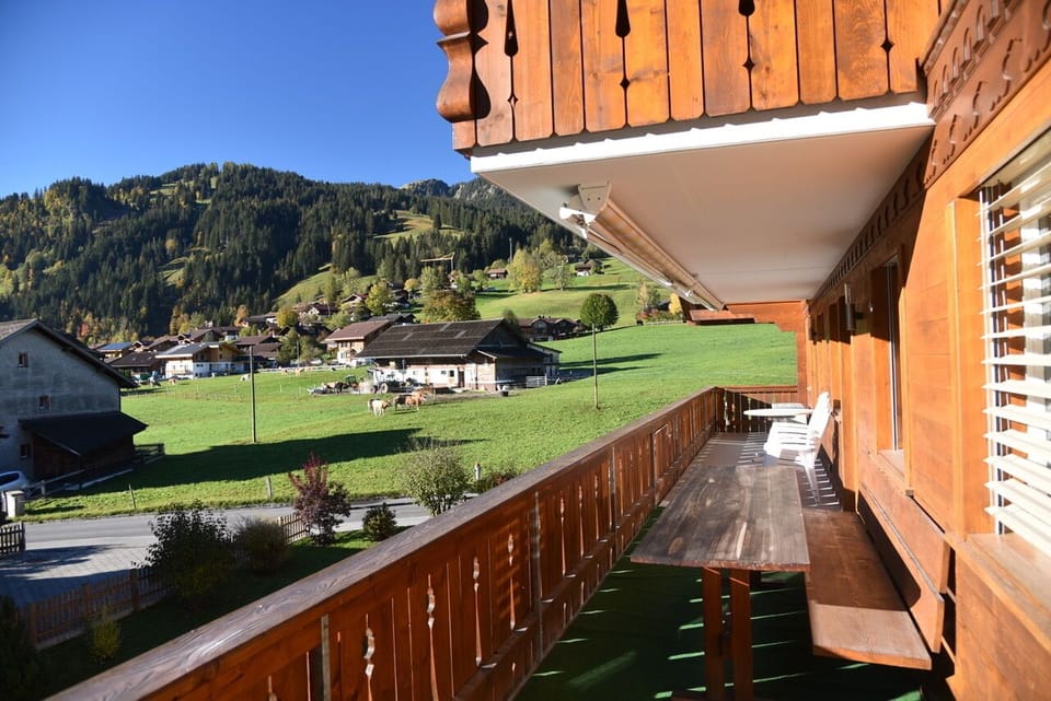 Summer view from the balcony