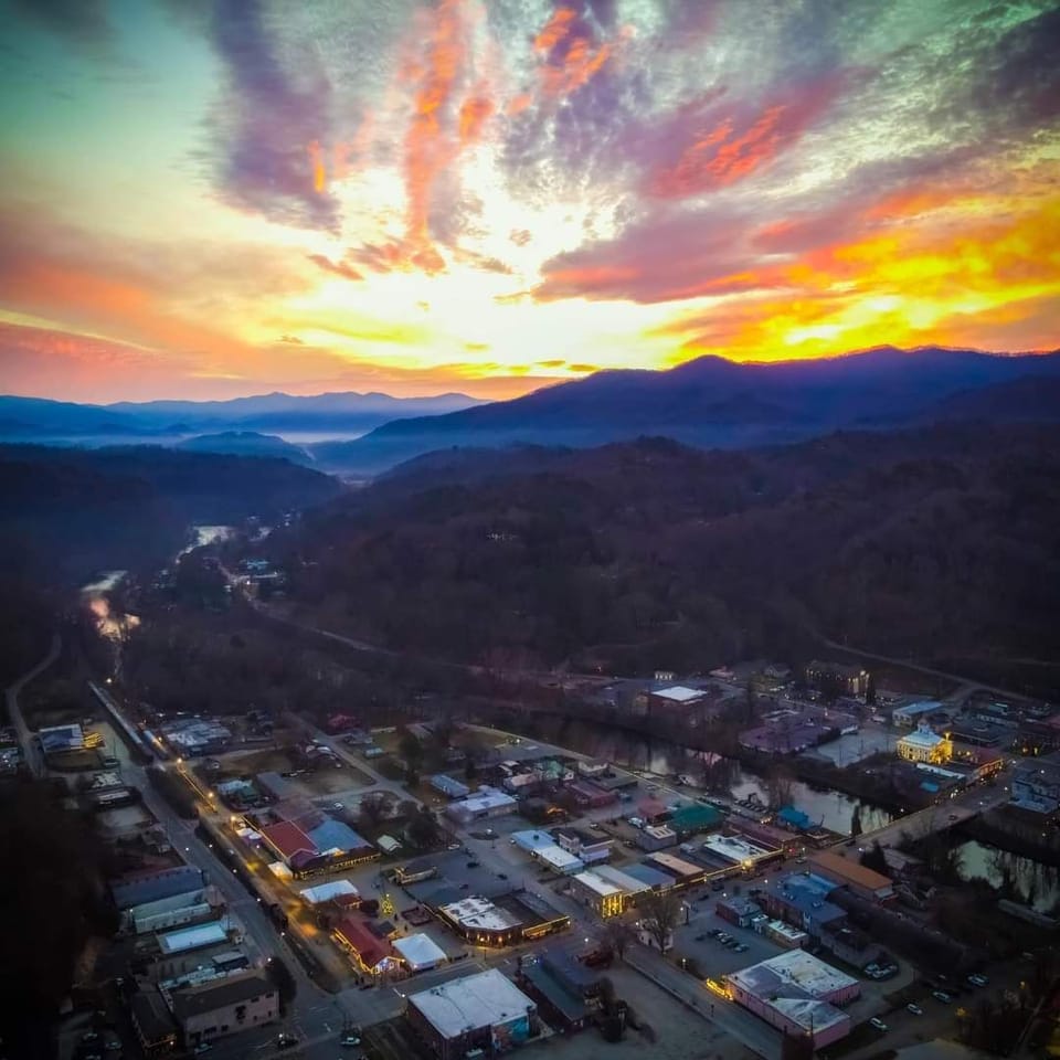 Bryson City drone pic