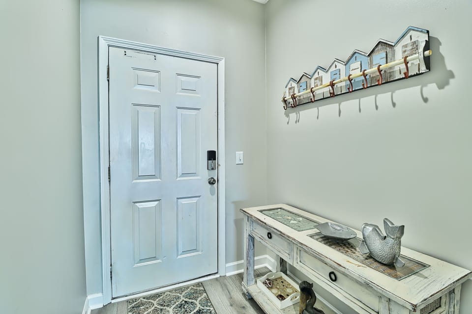 First floor entranceway