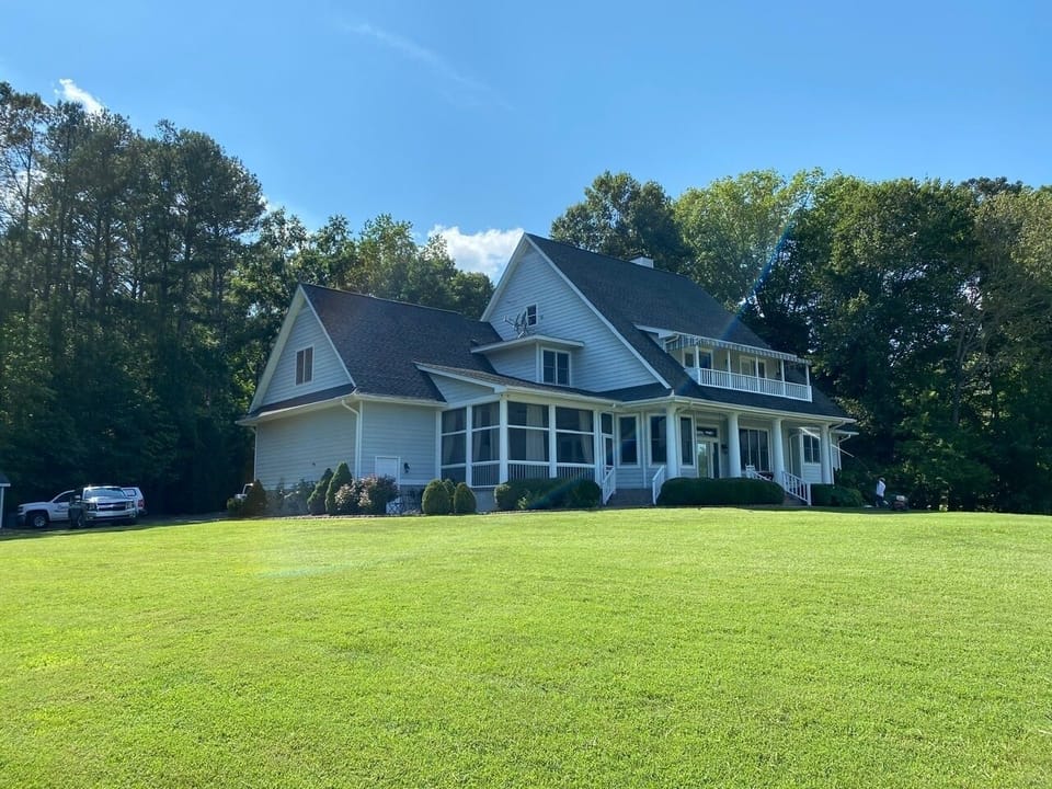 House view from Water