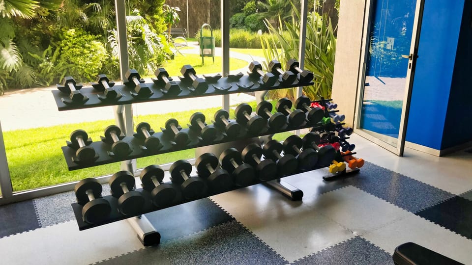Free weights area