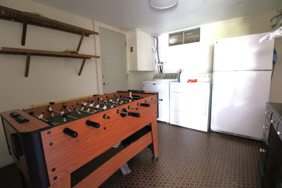 Lower Level Washer/Dryer Fooseball