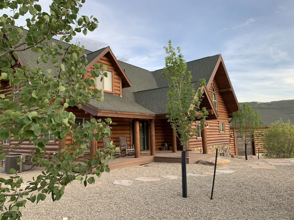 Privacy abounds as you enjoy this mountain getaway