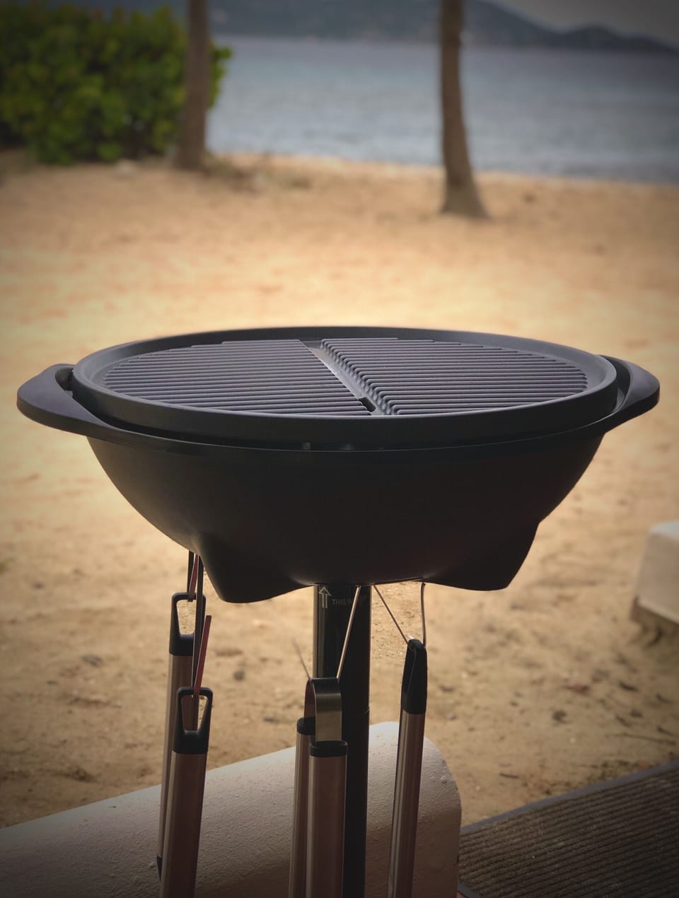 Grill your meal on the patio!