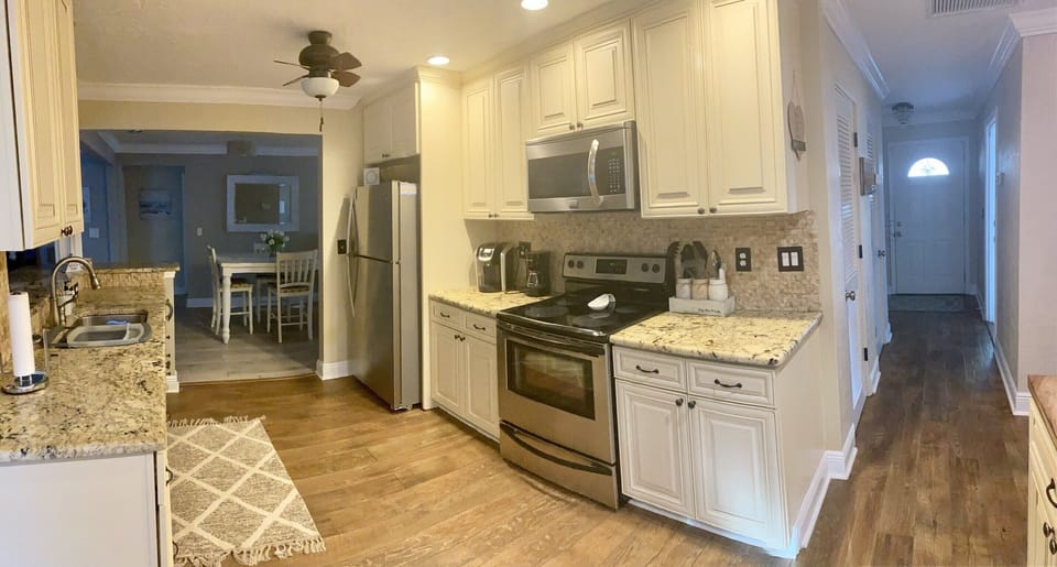 Kitchen with updated appliances 