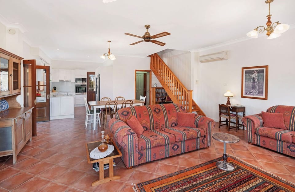 Downstairs living area