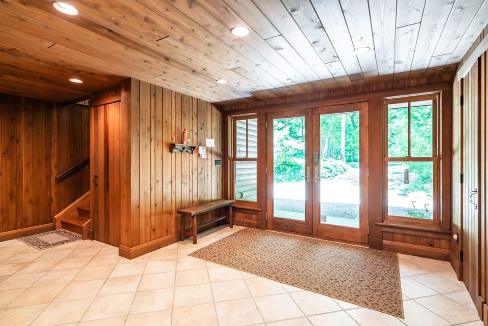 Entrance to the home