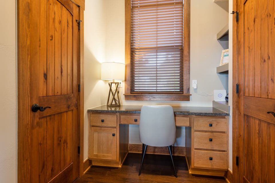 Office area is prefect for getting a little work done!