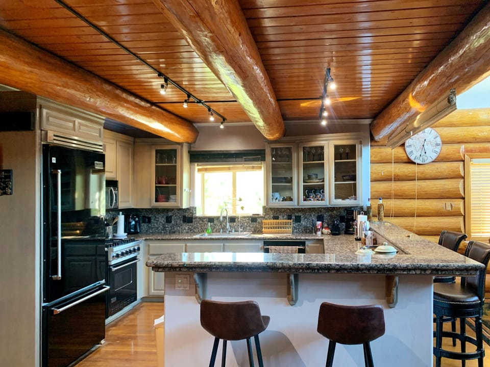 Kitchen with modern appliances 