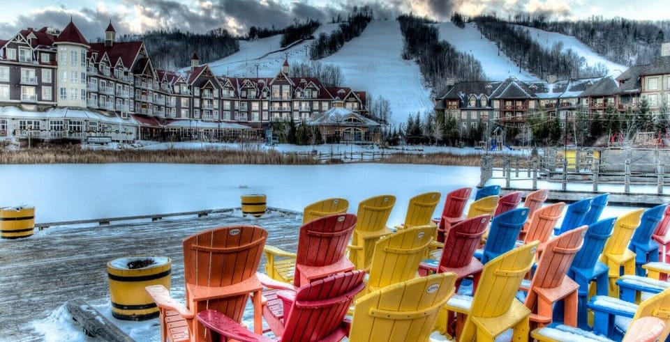 Village at Blue Mountain is only 15 min walk