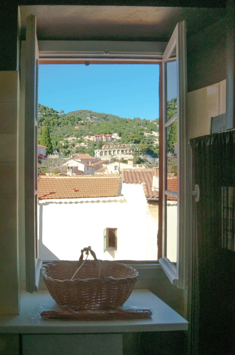 The view from the kitchen