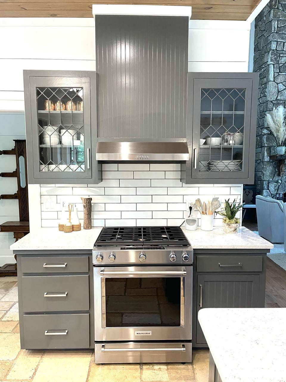 Kitchen Air gas range puts out the power!