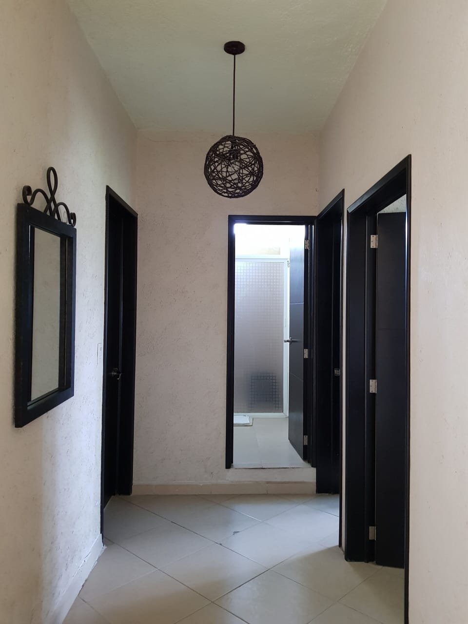 Wide hallway on 2nd floor to the bedrooms