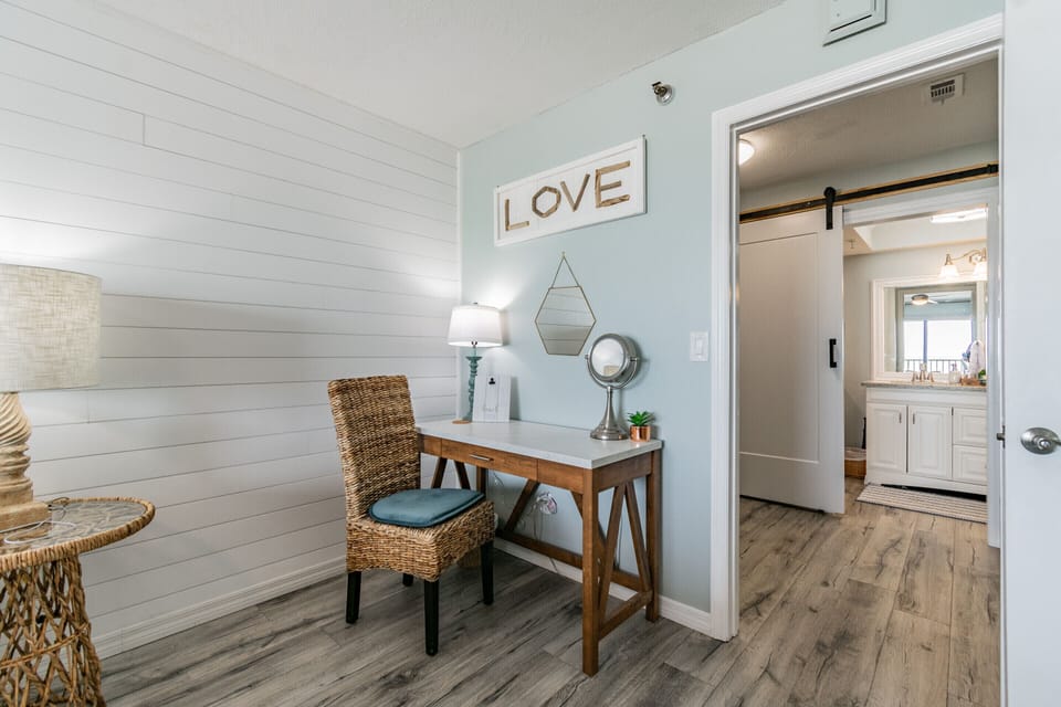 Convenient writing desk or vanity table