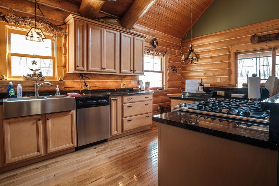 Gourmet kitchen with everything you may need to cook meals at home!