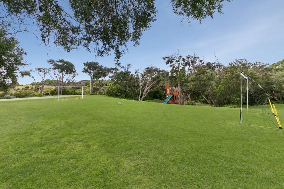 Backyard/Soccer Goals/Play Area