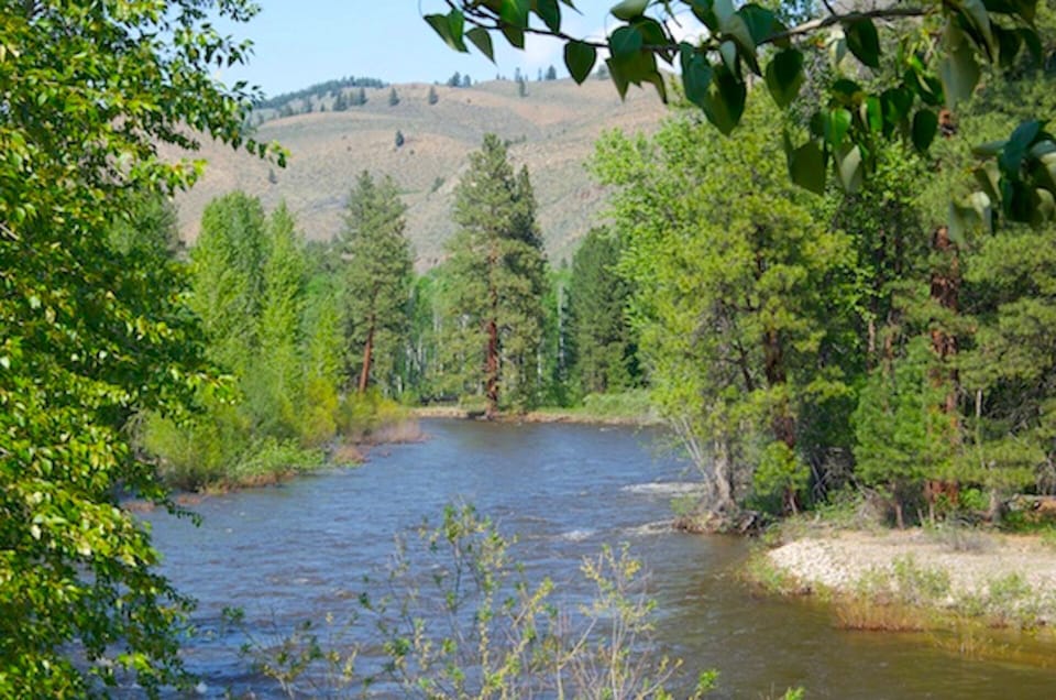 View of the Chewuch River!
