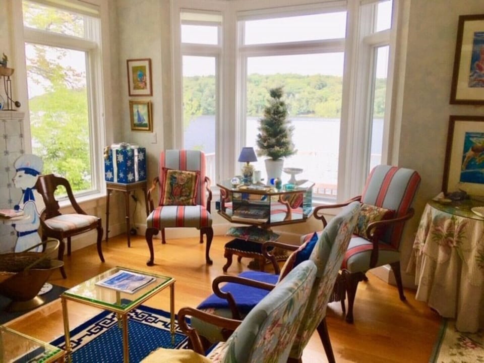 living area-large windows with lots of light